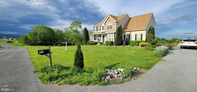 12413 Summit Vista Dr, Mercersburg, PA 17236 - view of front of property with a front lawn
