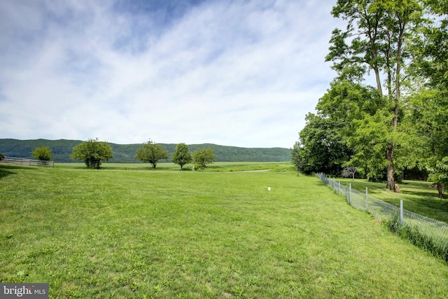 12413 Summit Vista Dr, Mercersburg, PA 17236 - view of yard featuring a view of countryside