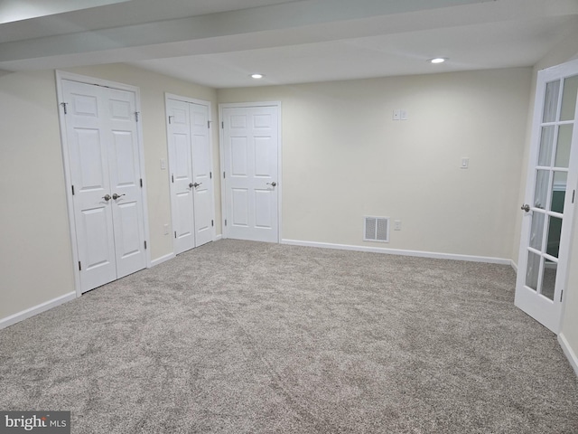 85 Malek Dr, Hanover, PA 17331 - finished basement with recessed lighting, carpet, and baseboards