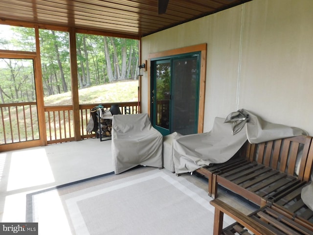 158 Hideaway Ln, Upper Tract, WV 26866 - view of sunroom