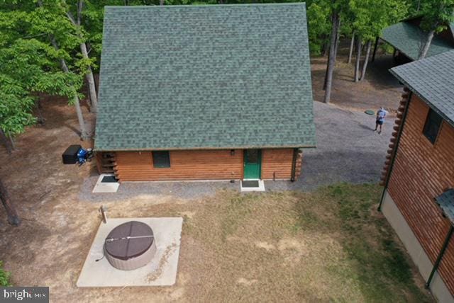 158 Hideaway Ln, Upper Tract, WV 26866 - aerial view of property and surrounding area