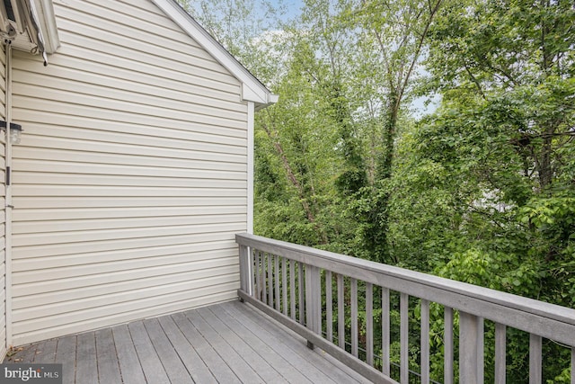 view of deck
