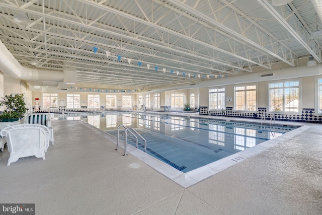 view of indoor community pool