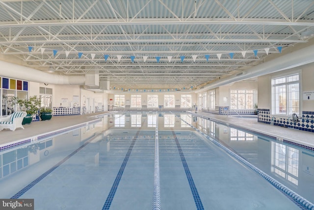 view of pool