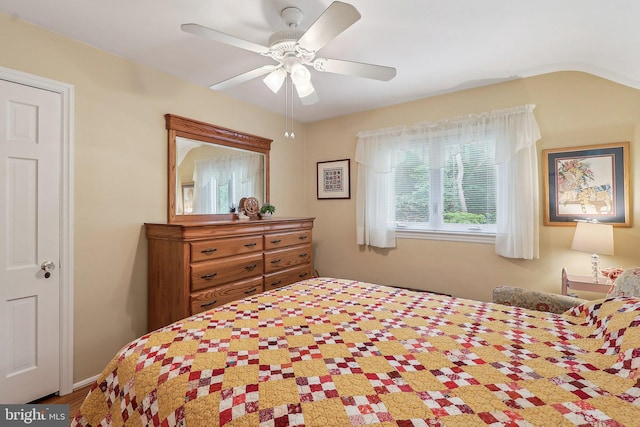 3919 30th St N, Arlington, VA 22207 - bedroom with wood finished floors and a ceiling fan