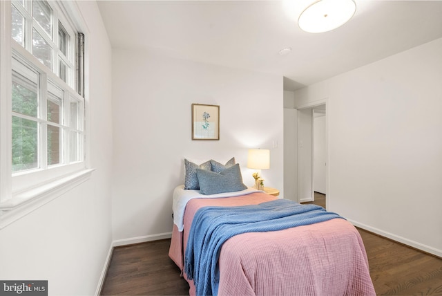 5632 Maxine Ct, Alexandria, VA 22310 - bedroom with wood finished floors, baseboards, and multiple windows