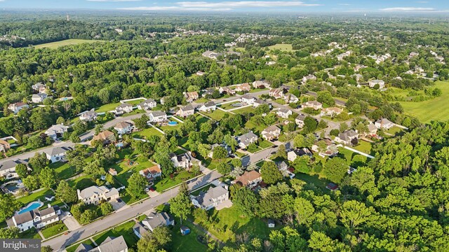 15 Horseshoe Dr, Mount Laurel, NJ 08054 - aerial view of property's location featuring a heavily wooded area and nearby suburban area
