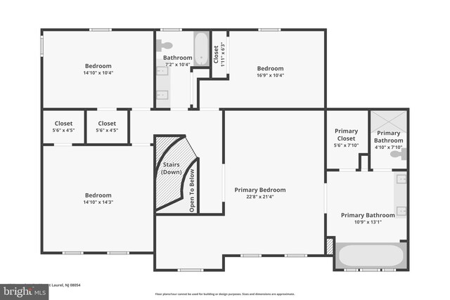 15 Horseshoe Dr, Mount Laurel, NJ 08054 - home floor plan