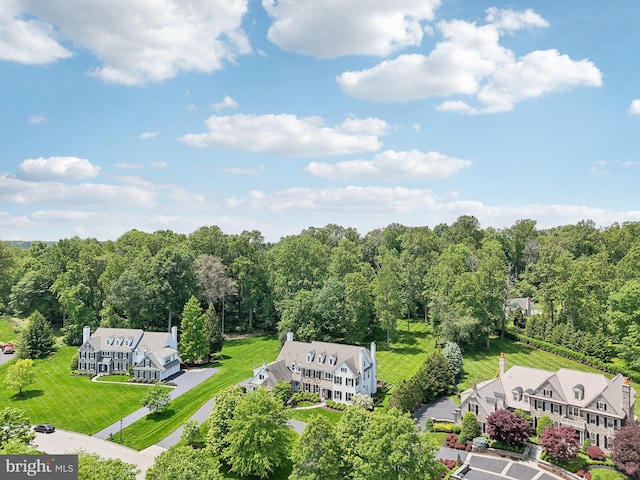 51 Farrier Ln, Newtown Square, PA 19073 - aerial view of a heavily wooded area