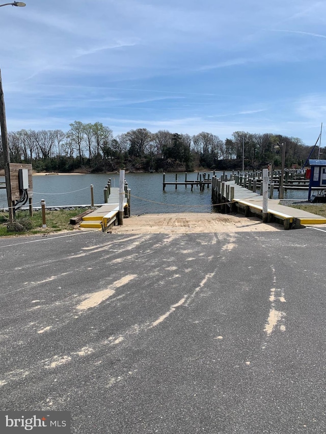 388 Monument Dr, Montross, VA 22520 - dock featuring a water view