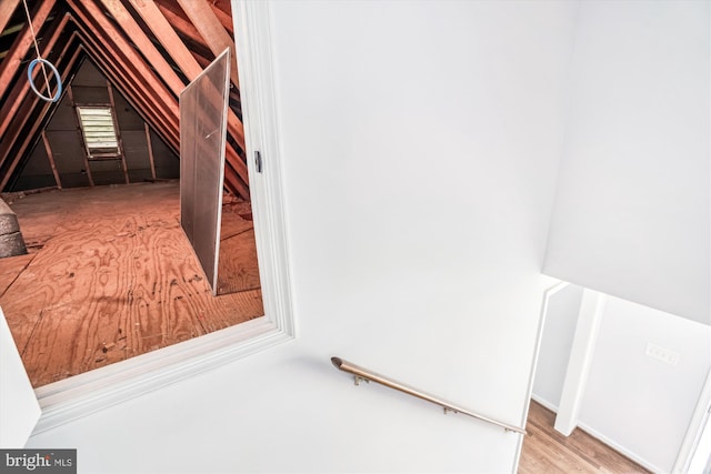 12303 Captain Smith Ct, Rockville, MD 20854 - view of unfinished attic