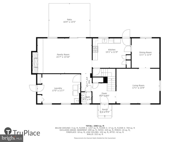 12303 Captain Smith Ct, Rockville, MD 20854 - home floor plan