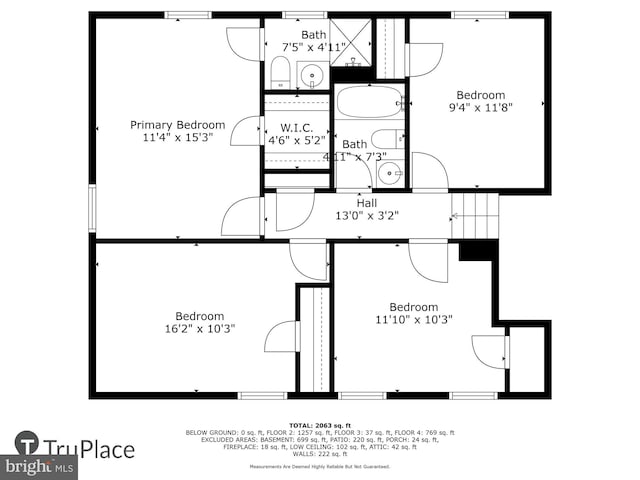 12303 Captain Smith Ct, Rockville, MD 20854 - property floor plan