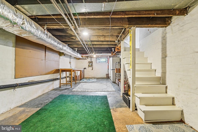 109 N Collington Ave, Baltimore, MD 21231 - basement with stairs