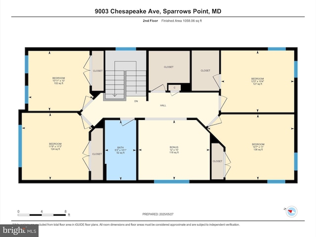 9003 Chesapeake Ave, Baltimore, MD 21219 - home floor plan