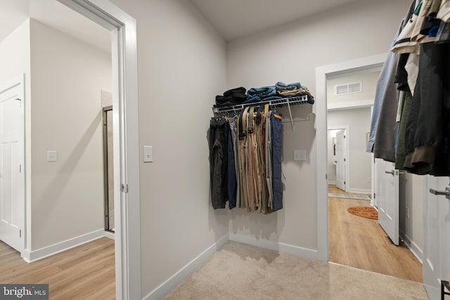 30366 Indigo Way, Georgetown, DE 19947 - spacious closet featuring light wood-type flooring
