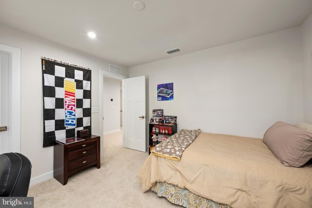 30366 Indigo Way, Georgetown, DE 19947 - bedroom featuring light colored carpet, baseboards, and recessed lighting