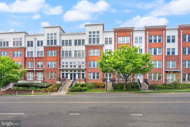 1418 N Rhodes St Unit B105, Arlington, VA 22209 - view of building exterior featuring stairs