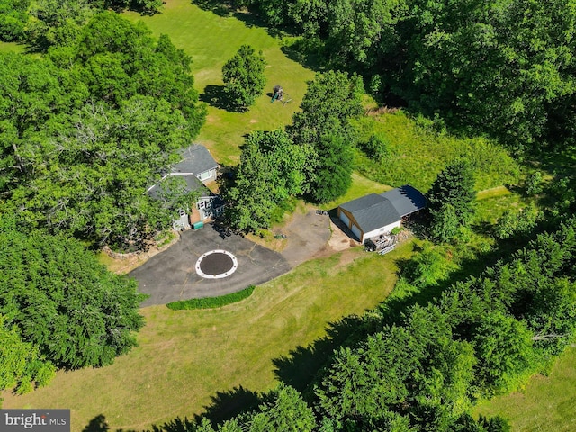 drone / aerial view