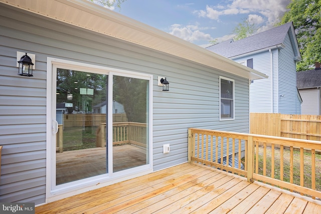 1207 Race St, Cambridge, MD 21613 - view of wooden terrace