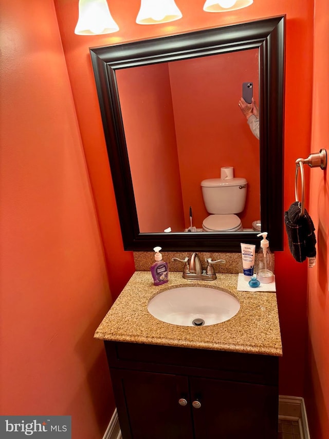 226 Smallwood Ct, West Chester, PA 19380 - bathroom with vanity and toilet