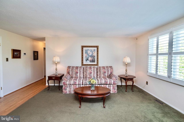 9520 Perry Brook Ct, Nottingham, MD 21236 - living area with carpet and baseboards