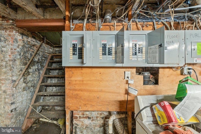 utilities with electric panel