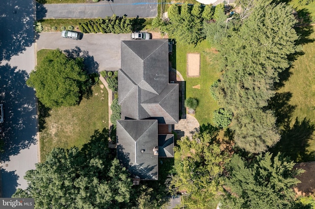 aerial overview of property's location