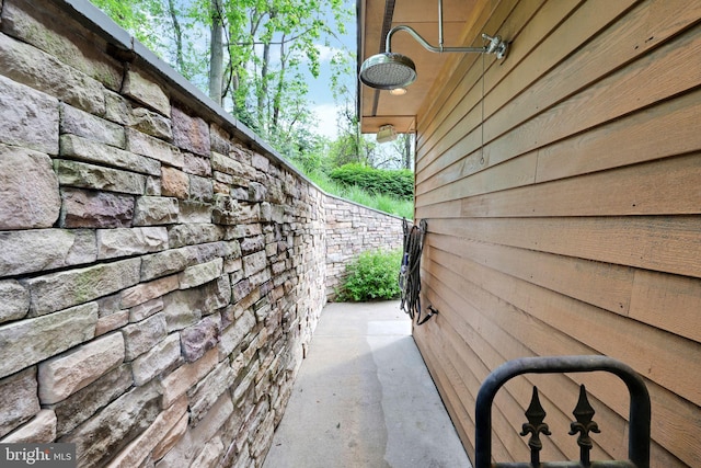 view of side of home