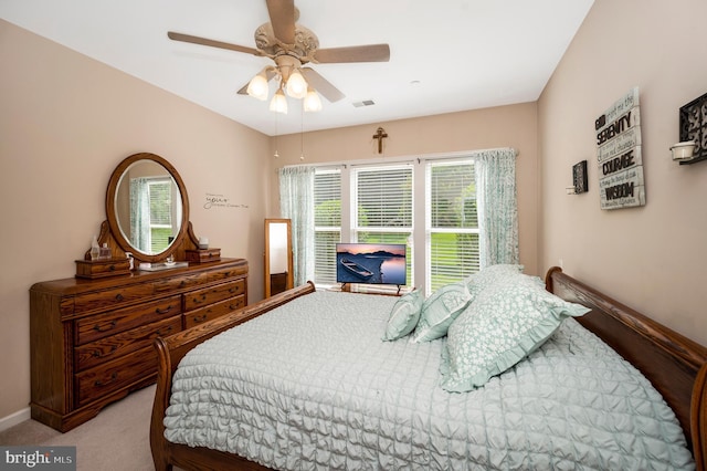 24 Smithfield Way, Fredericksburg, VA 22406 - bedroom with carpet and ceiling fan