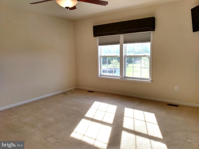 1372 Summerswood Dr, Saint Thomas, PA 17252 - carpeted spare room with a ceiling fan and baseboards