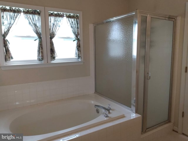 1372 Summerswood Dr, Saint Thomas, PA 17252 - bathroom with a stall shower and a bath