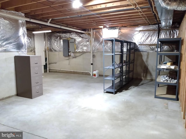 1372 Summerswood Dr, Saint Thomas, PA 17252 - unfinished basement featuring electric panel