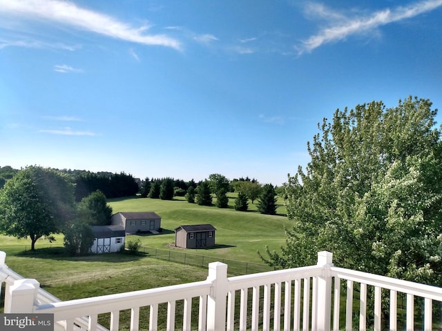 1372 Summerswood Dr, Saint Thomas, PA 17252 - view of yard with a shed and an outbuilding