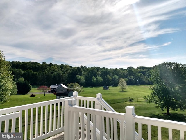 1372 Summerswood Dr, Saint Thomas, PA 17252 - deck featuring a lawn