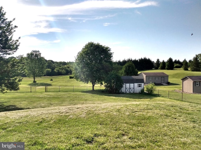 1372 Summerswood Dr, Saint Thomas, PA 17252 - view of yard with a shed and an outbuilding