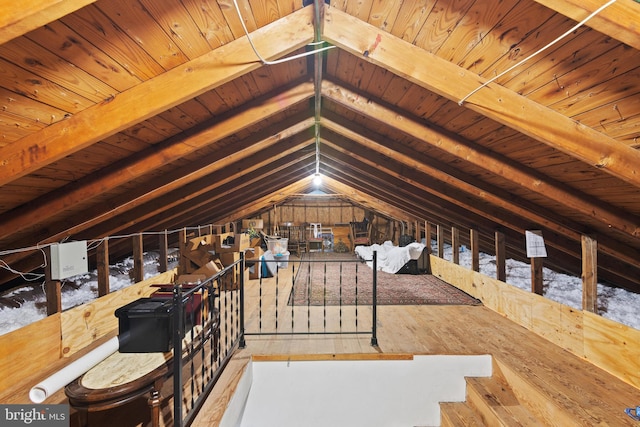 1 Somerset Ave, Cambridge, MD 21613 - view of unfinished attic