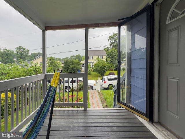 7020 Taylor Ter, Hyattsville, MD 20784 - view of wooden deck