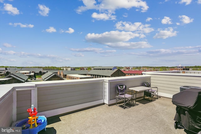8423 Reformatory Way, Lorton, VA 22079 - view of patio / terrace with a balcony and area for grilling