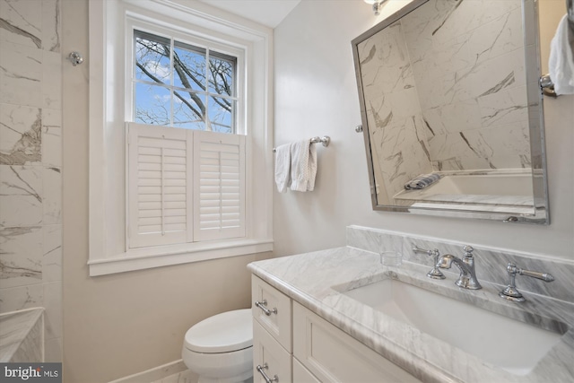 300 S Columbus St, Alexandria, VA 22314 - full bath featuring vanity, toilet, and a shower