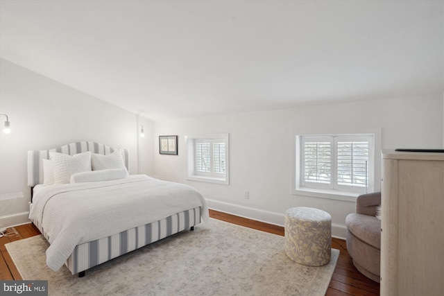 300 S Columbus St, Alexandria, VA 22314 - bedroom with wood finished floors and baseboards
