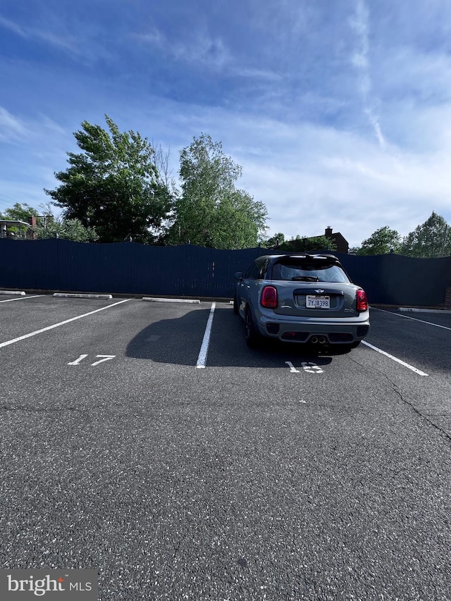 300 S Columbus St, Alexandria, VA 22314 - uncovered parking lot with fence