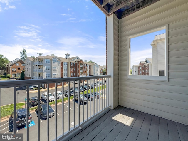 9712 Handerson Pl Unit 306, Manassas Park, VA 20111 - balcony with a residential view