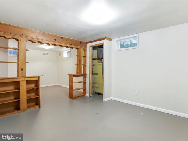 233 Molden Dr, Winchester, VA 22601 - below grade area with baseboards