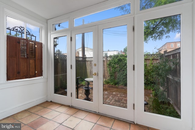 108 3rd St NE, Washington, DC 20002 - doorway to outside with light tile patterned floors