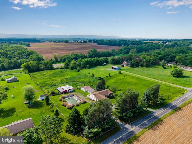 overview of rural landscape