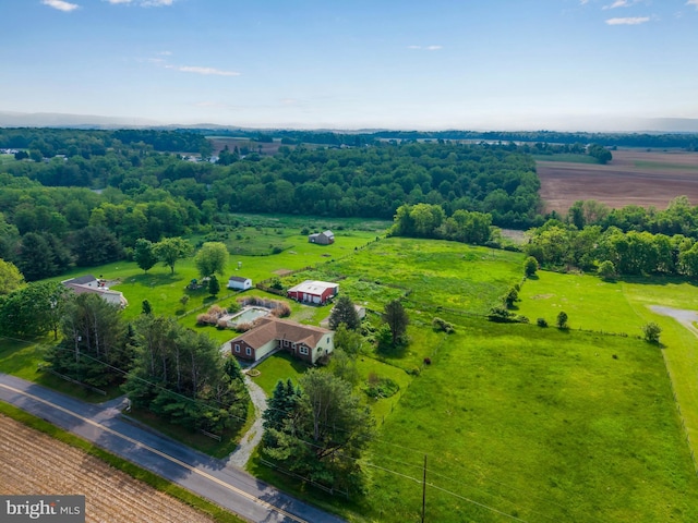 overview of rural landscape