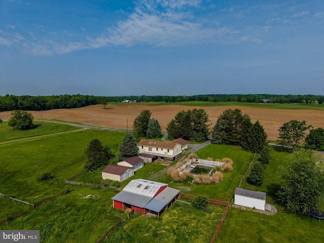 overview of rural landscape
