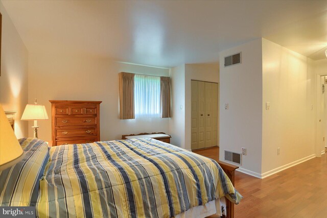 438 N 4th St, Halifax, PA 17032 - bedroom featuring wood finished floors, baseboards, and a closet