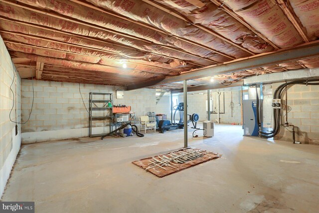 438 N 4th St, Halifax, PA 17032 - unfinished basement with heating unit